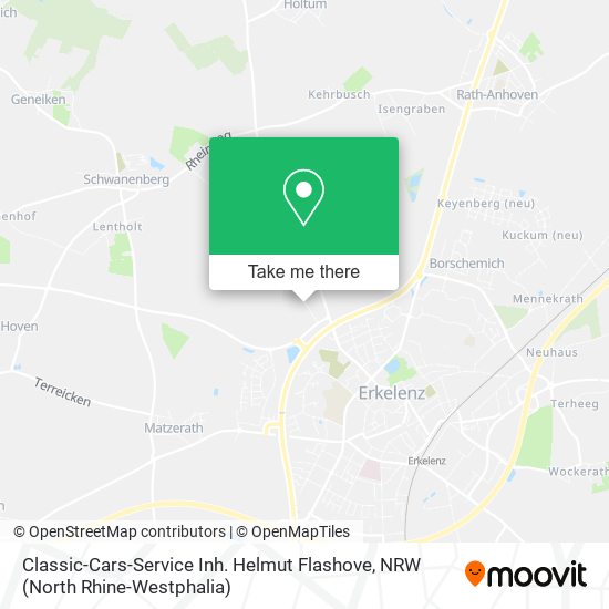 Classic-Cars-Service Inh. Helmut Flashove map
