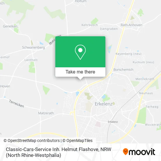 Карта Classic-Cars-Service Inh. Helmut Flashove