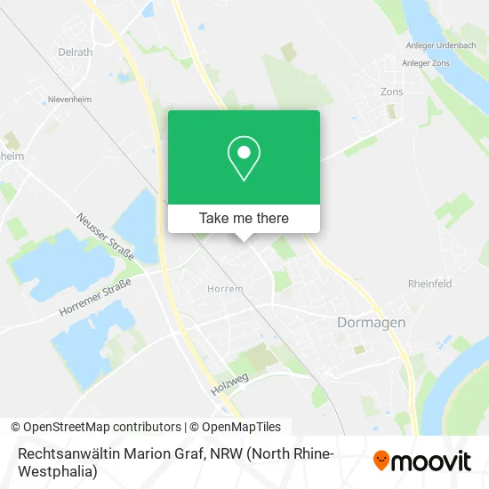 Карта Rechtsanwältin Marion Graf