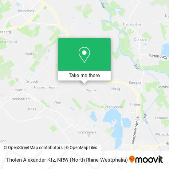 Tholen Alexander Kfz map