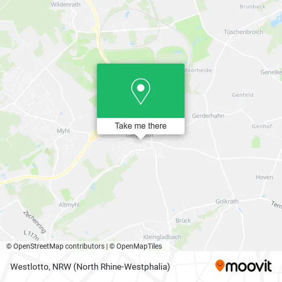 Westlotto map