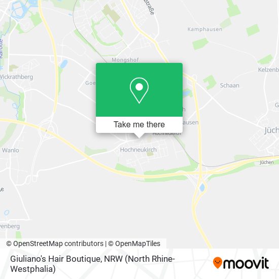 Giuliano's Hair Boutique map