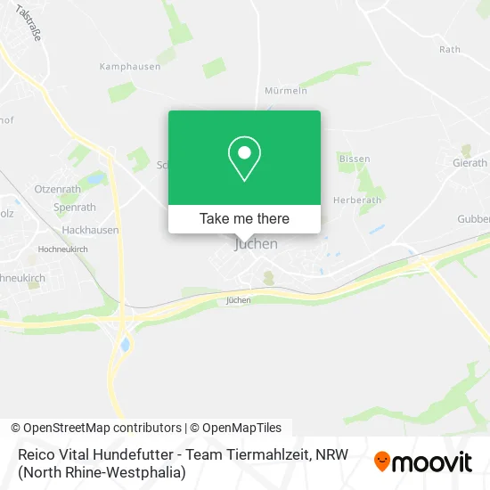 Карта Reico Vital Hundefutter - Team Tiermahlzeit