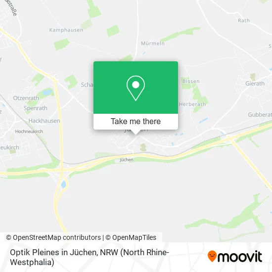 Карта Optik Pleines in Jüchen