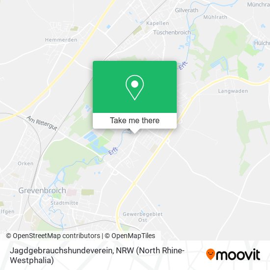 Jagdgebrauchshundeverein map