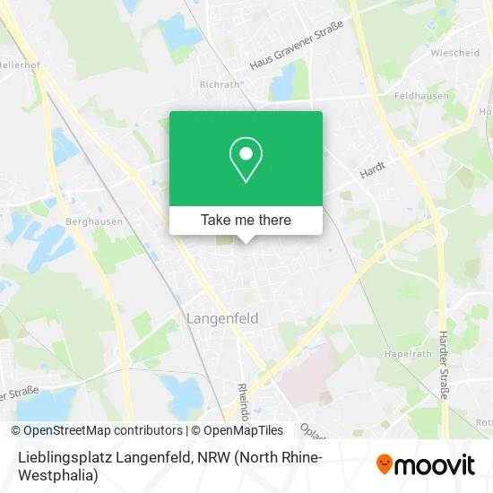Карта Lieblingsplatz Langenfeld