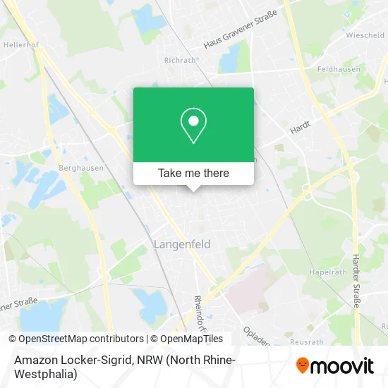 Карта Amazon Locker-Sigrid