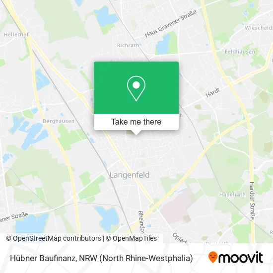 Hübner Baufinanz map