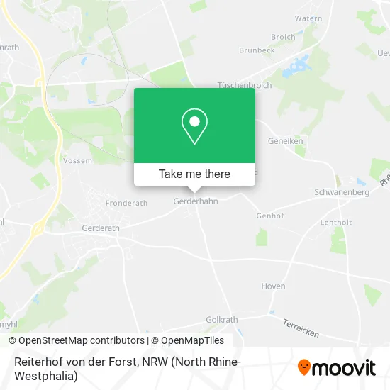Карта Reiterhof von der Forst