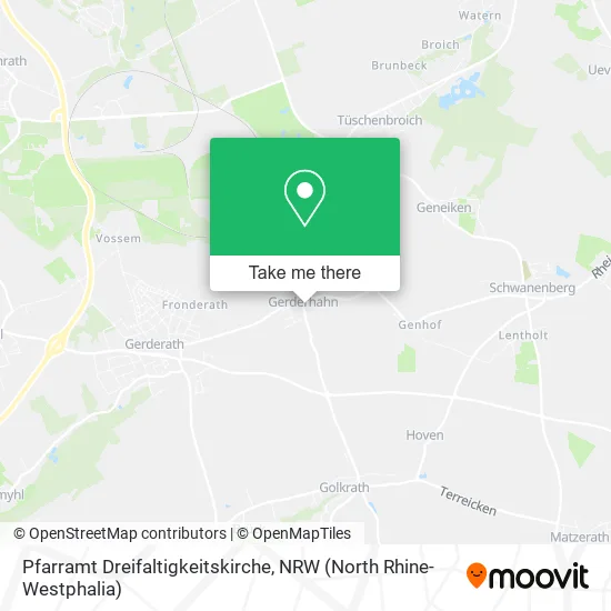 Карта Pfarramt Dreifaltigkeitskirche