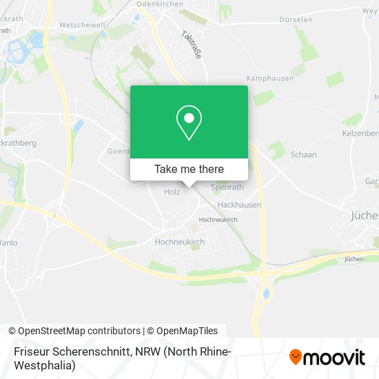 Карта Friseur Scherenschnitt