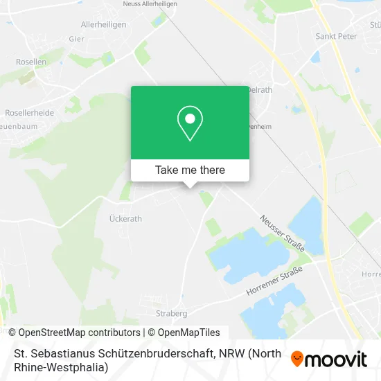 St. Sebastianus Schützenbruderschaft map