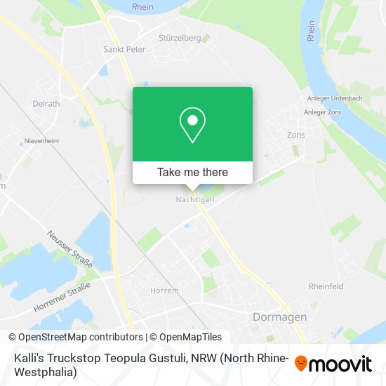 Kalli's Truckstop Teopula Gustuli map