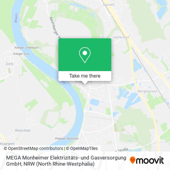 MEGA Monheimer Elektrizitäts- und Gasversorgung GmbH map