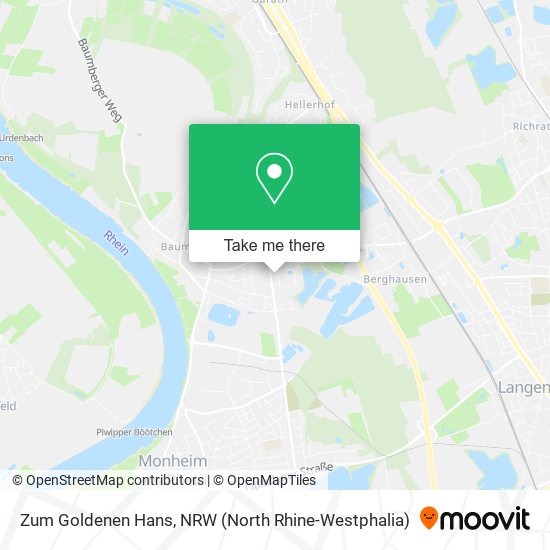 Zum Goldenen Hans map