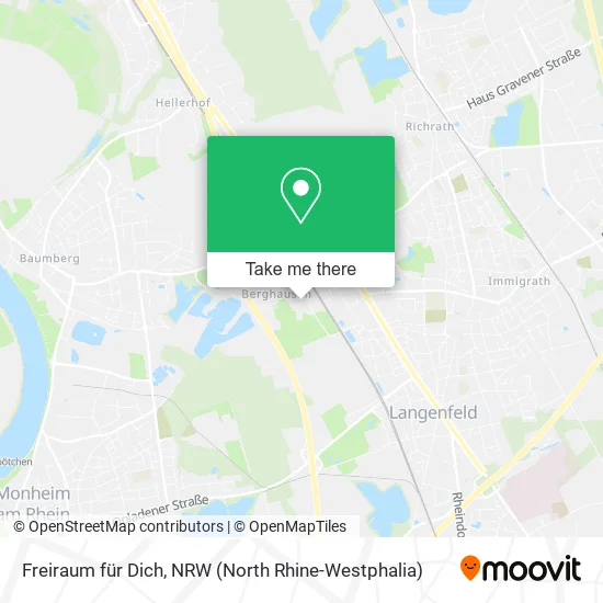 Карта Freiraum für Dich