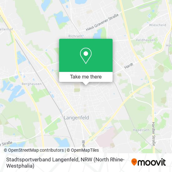 Stadtsportverband Langenfeld map