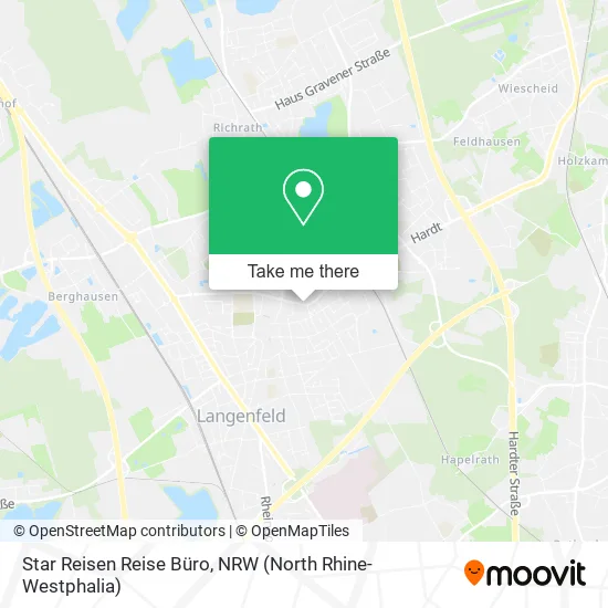 Карта Star Reisen Reise Büro