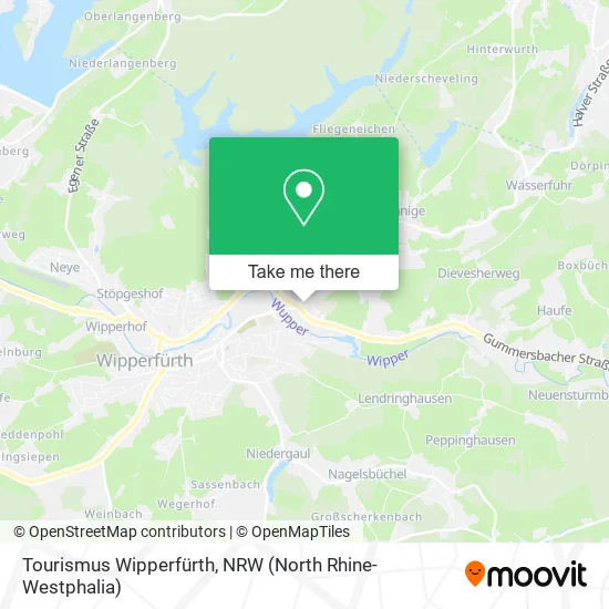 Карта Tourismus Wipperfürth