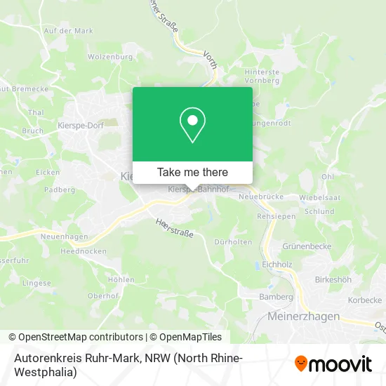 Карта Autorenkreis Ruhr-Mark