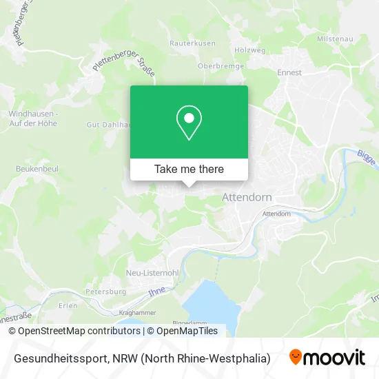 Карта Gesundheitssport