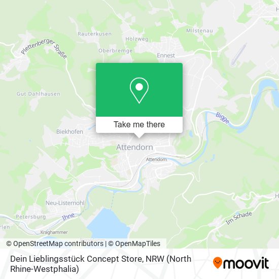Dein Lieblingsstück Concept Store map