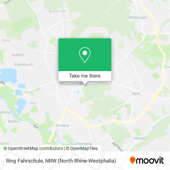 Карта Ring Fahrschule