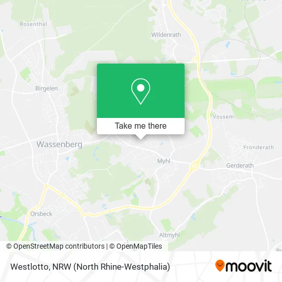 Westlotto map