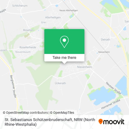 St. Sebastianus Schützenbruderschaft map