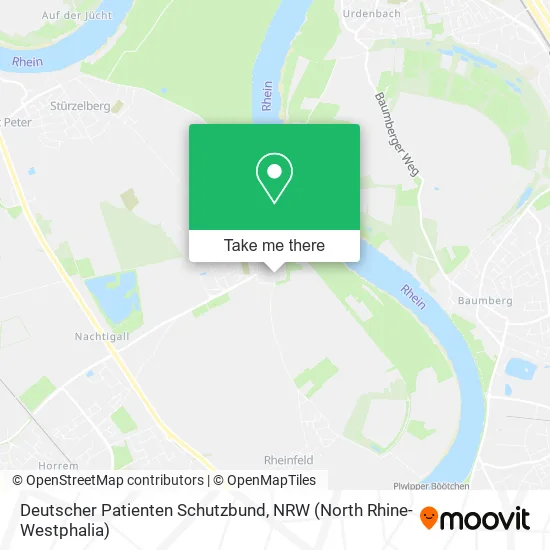 Deutscher Patienten Schutzbund map
