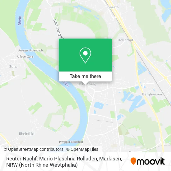 Карта Reuter Nachf. Mario Plaschna Rolläden, Markisen