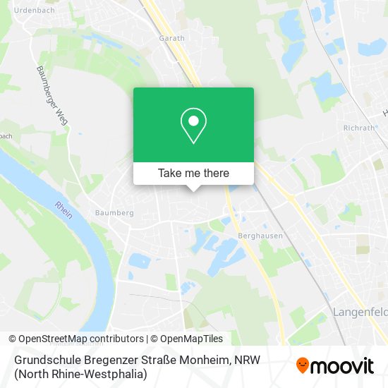 Grundschule Bregenzer Straße Monheim map