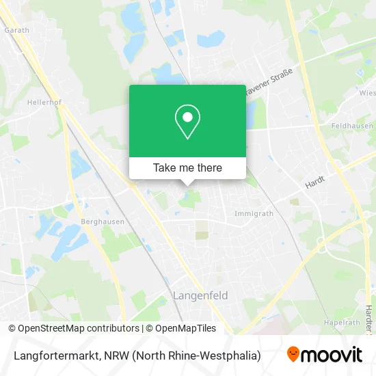 Карта Langfortermarkt