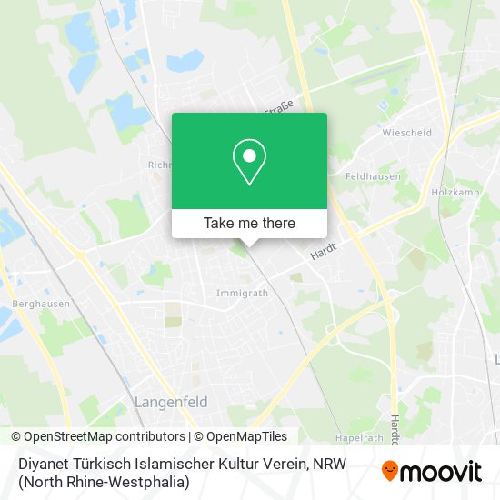 Diyanet Türkisch Islamischer Kultur Verein map