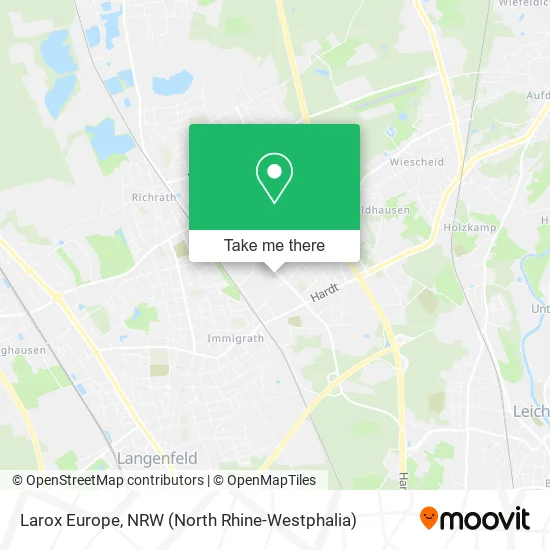 Карта Larox Europe