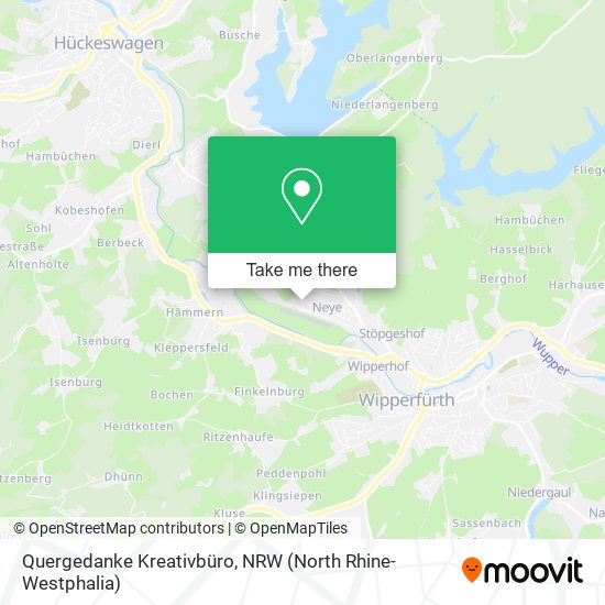 Quergedanke Kreativbüro map