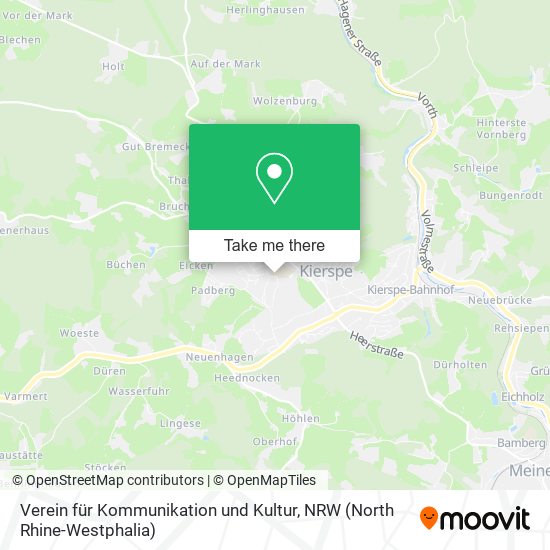 Verein für Kommunikation und Kultur map