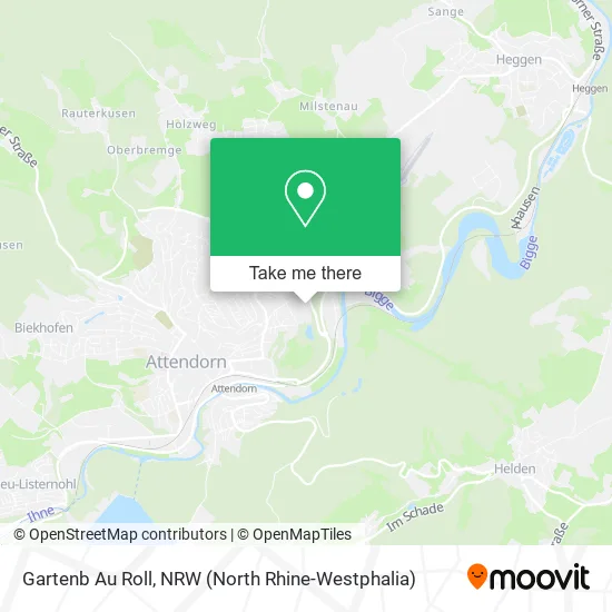 Карта Gartenb Au Roll