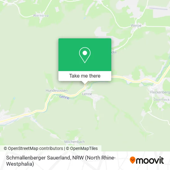 Карта Schmallenberger Sauerland