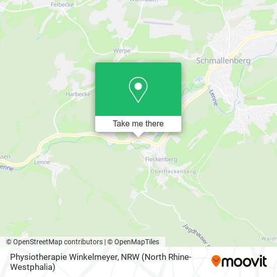 Physiotherapie Winkelmeyer map