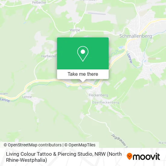 Карта Living Colour Tattoo & Piercing Studio