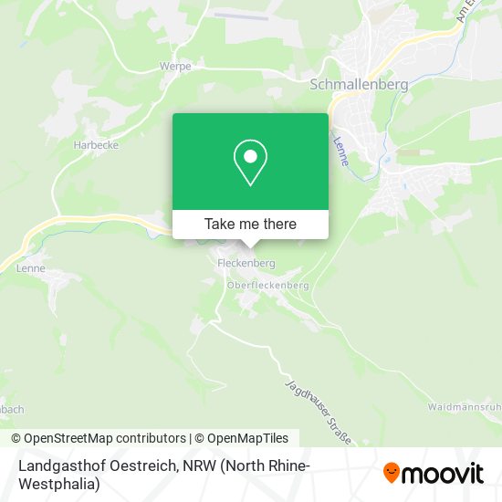 Landgasthof Oestreich map