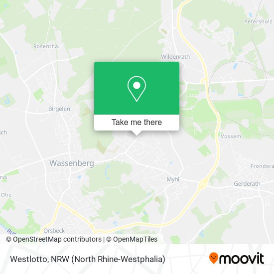 Westlotto map