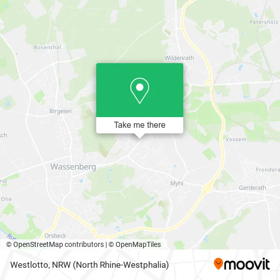 Westlotto map