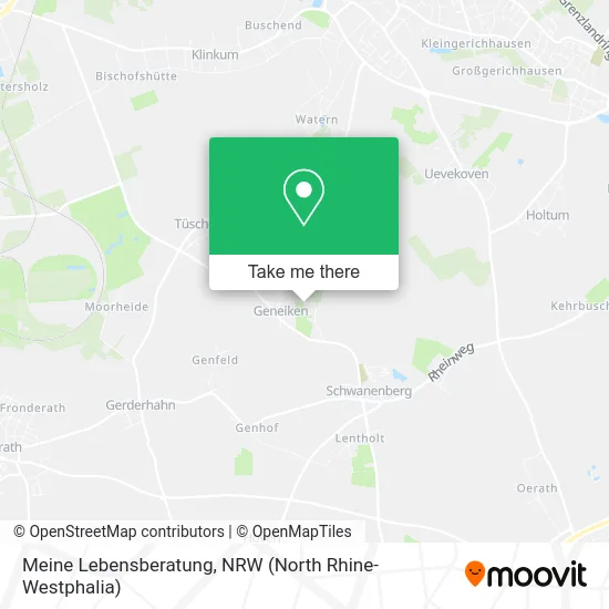 Карта Meine Lebensberatung