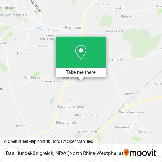 Das Hundekönigreich map