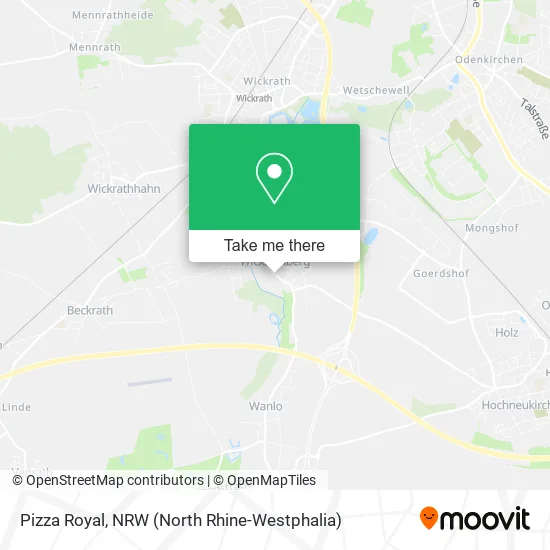Карта Pizza Royal