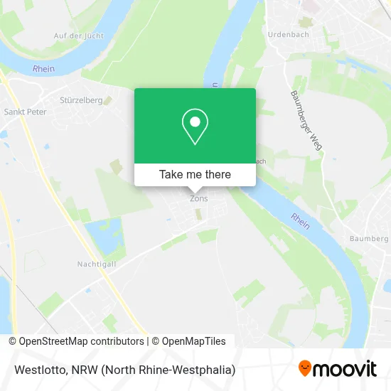 Westlotto map