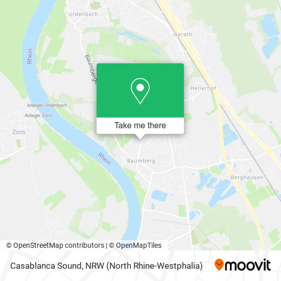 Карта Casablanca Sound