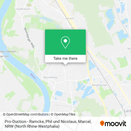 Карта Pro-Duction - Ramcke, Phil und Nicolaus, Marcel